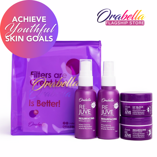 Orabella RE.Juve Natural Skin Care Set x1 Set of 4 Products