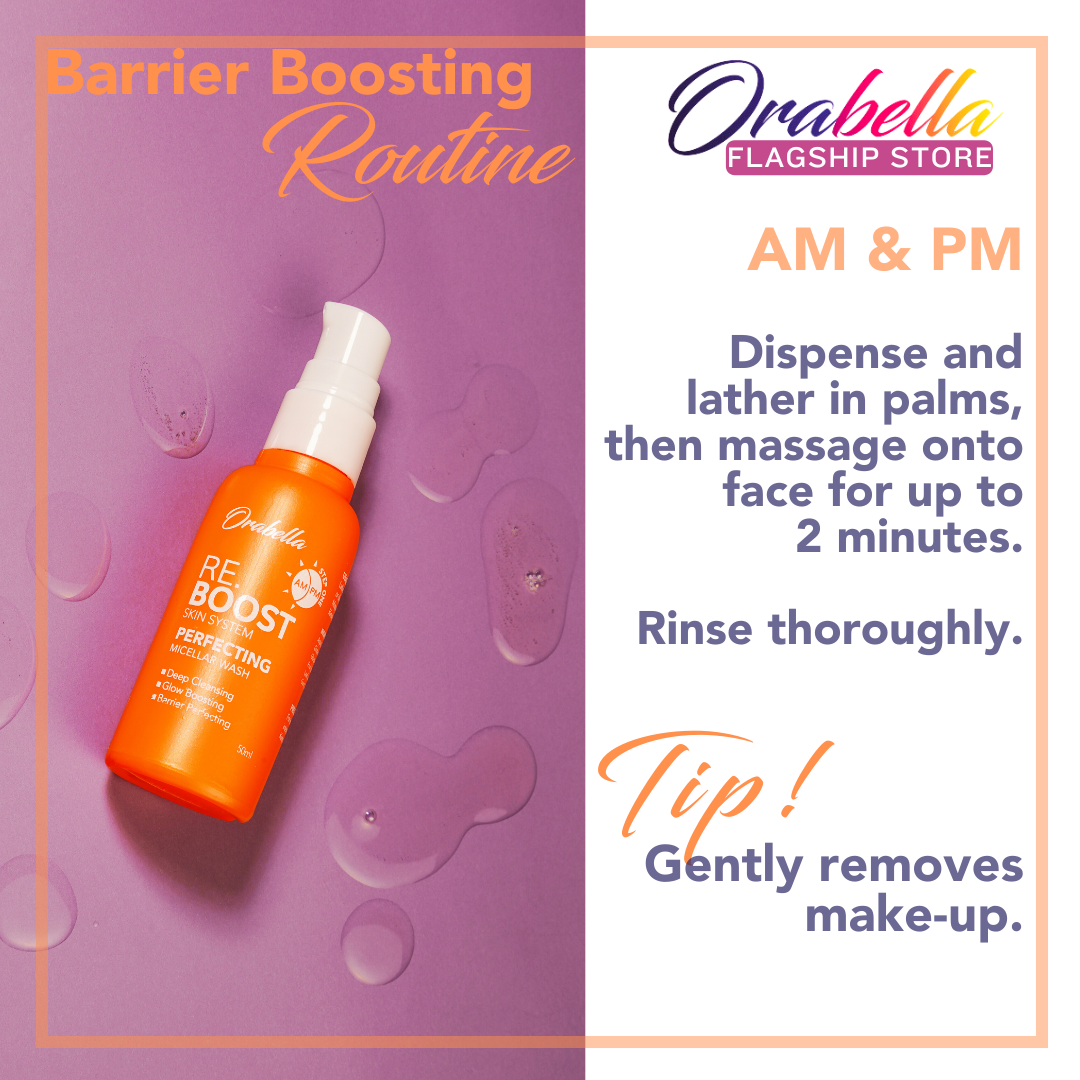 Orabella RE.Boost Micellar Wash 50ml 2pcs+1FREE