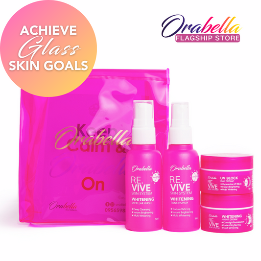 Orabella RE.Vive Natural Skin Care Set x1 Set of 4 Products