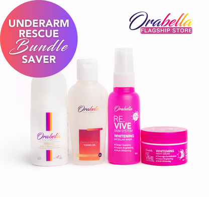 Orabella Underarm Rescue Bundle Promo 4-PCS BUNDLE