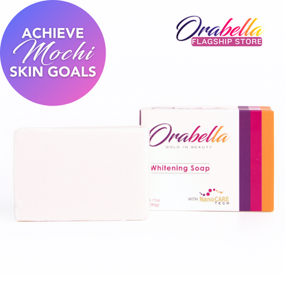 Orabella NanoCare Natural Whitening Soap 90g x2pcs+1FREE