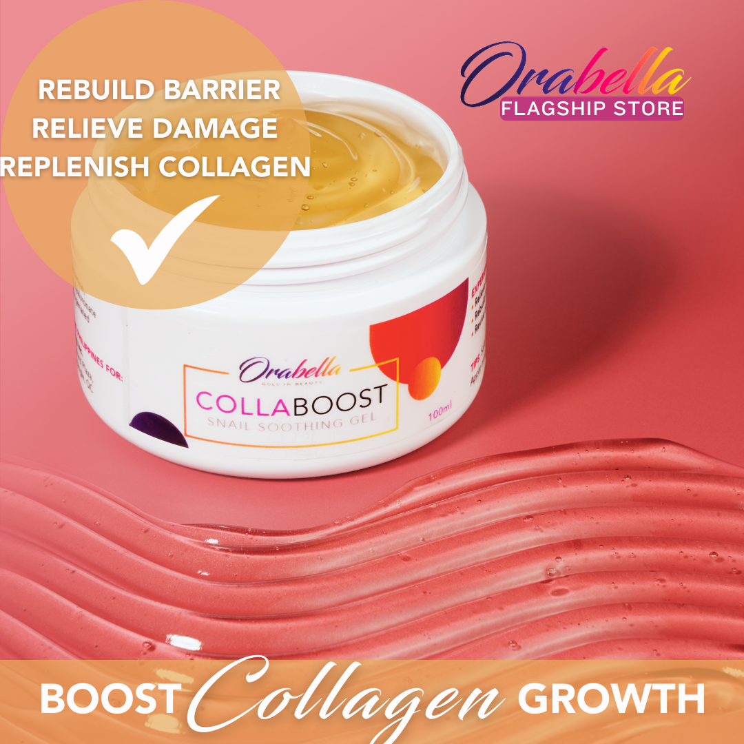 Orabella CollaBoost Natural Snail Soothing Gel 100ml x1pc