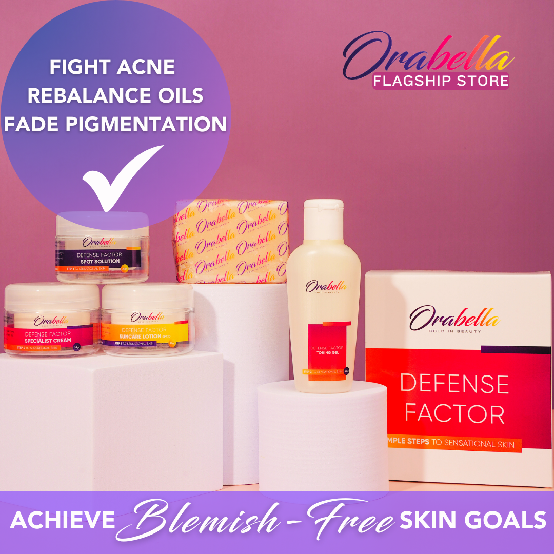 Orabella DFS Natural Skin Care Set x1 Set of 5 Products
